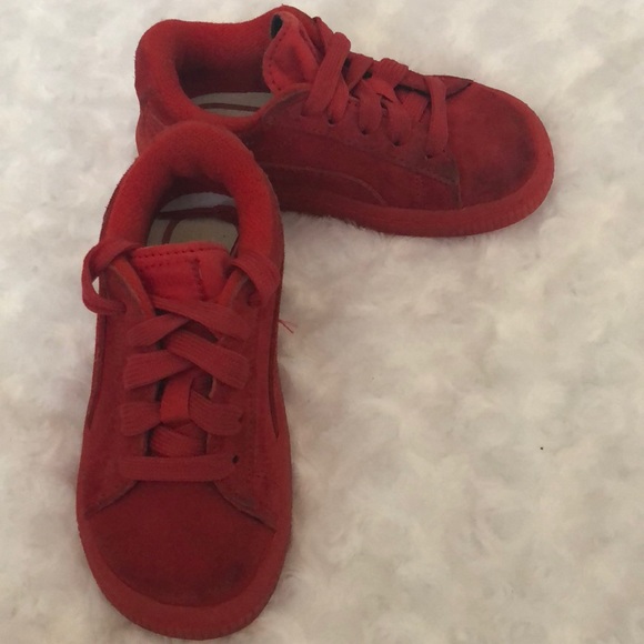 Toddler puma Red - Picture 3 of 4